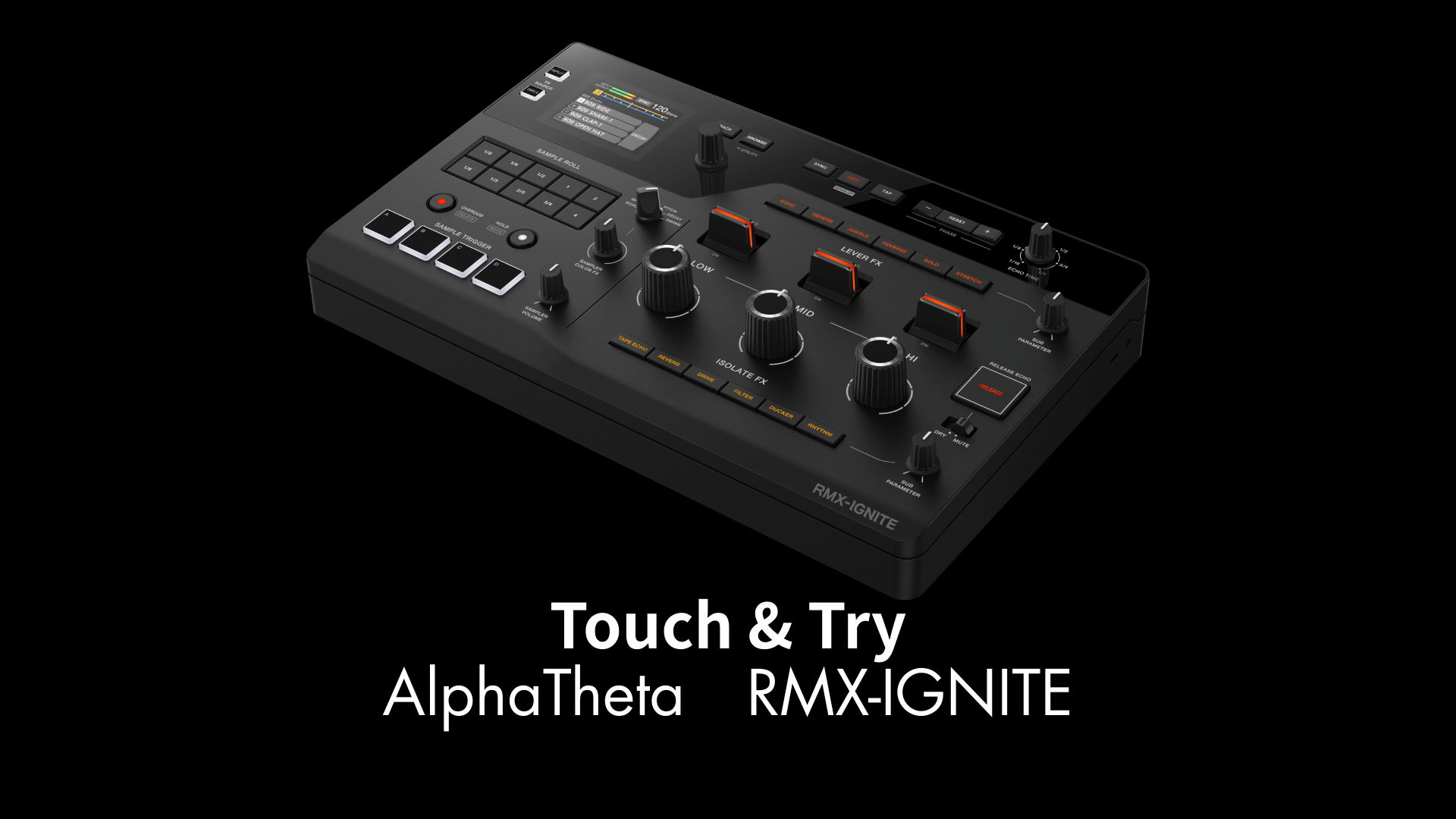 Ableton Meetup Tokyo Vol.64 | Touch & Try AlphaTheta RMX-IGNITE